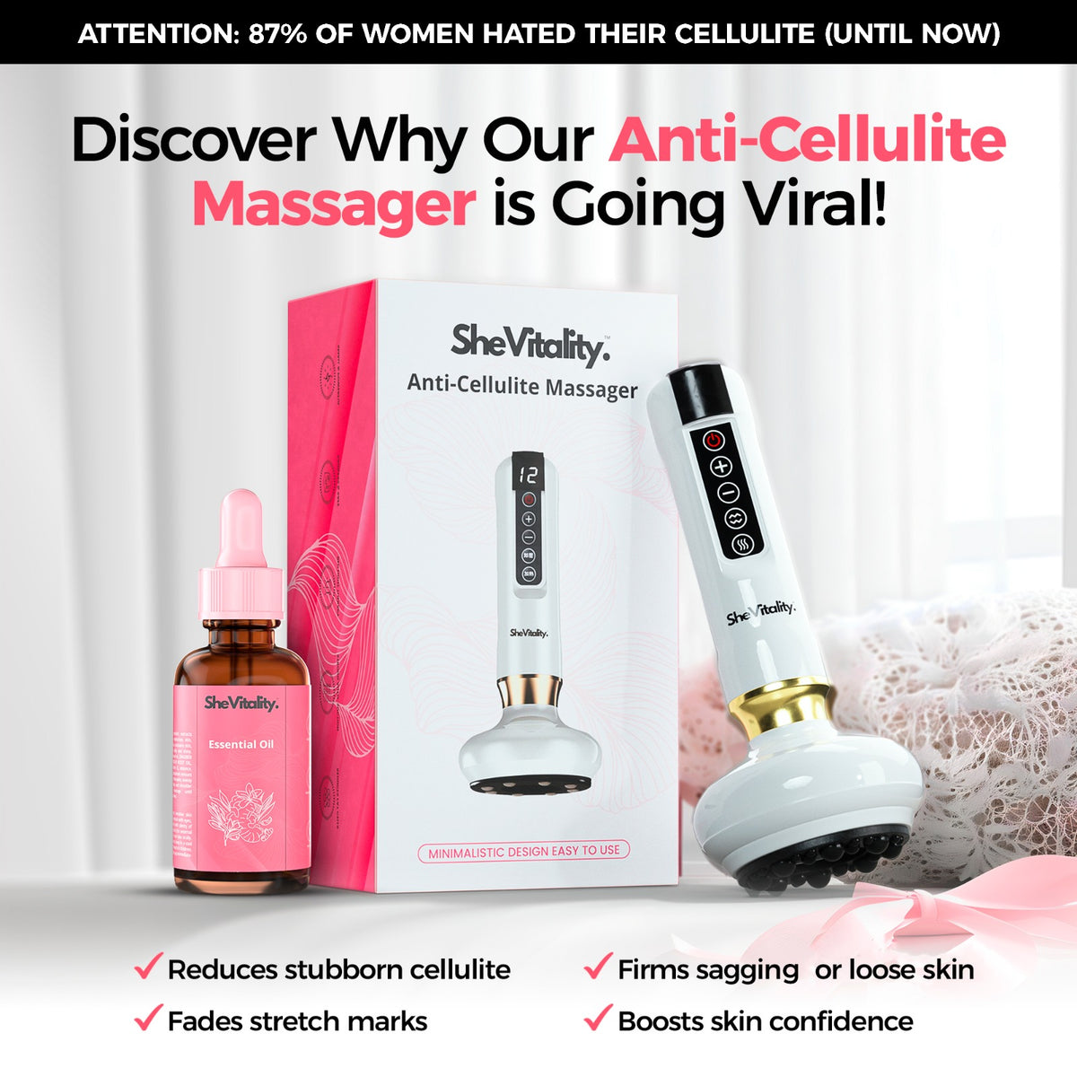 SheVitality™ Anti Cellulite Sculpting Kit