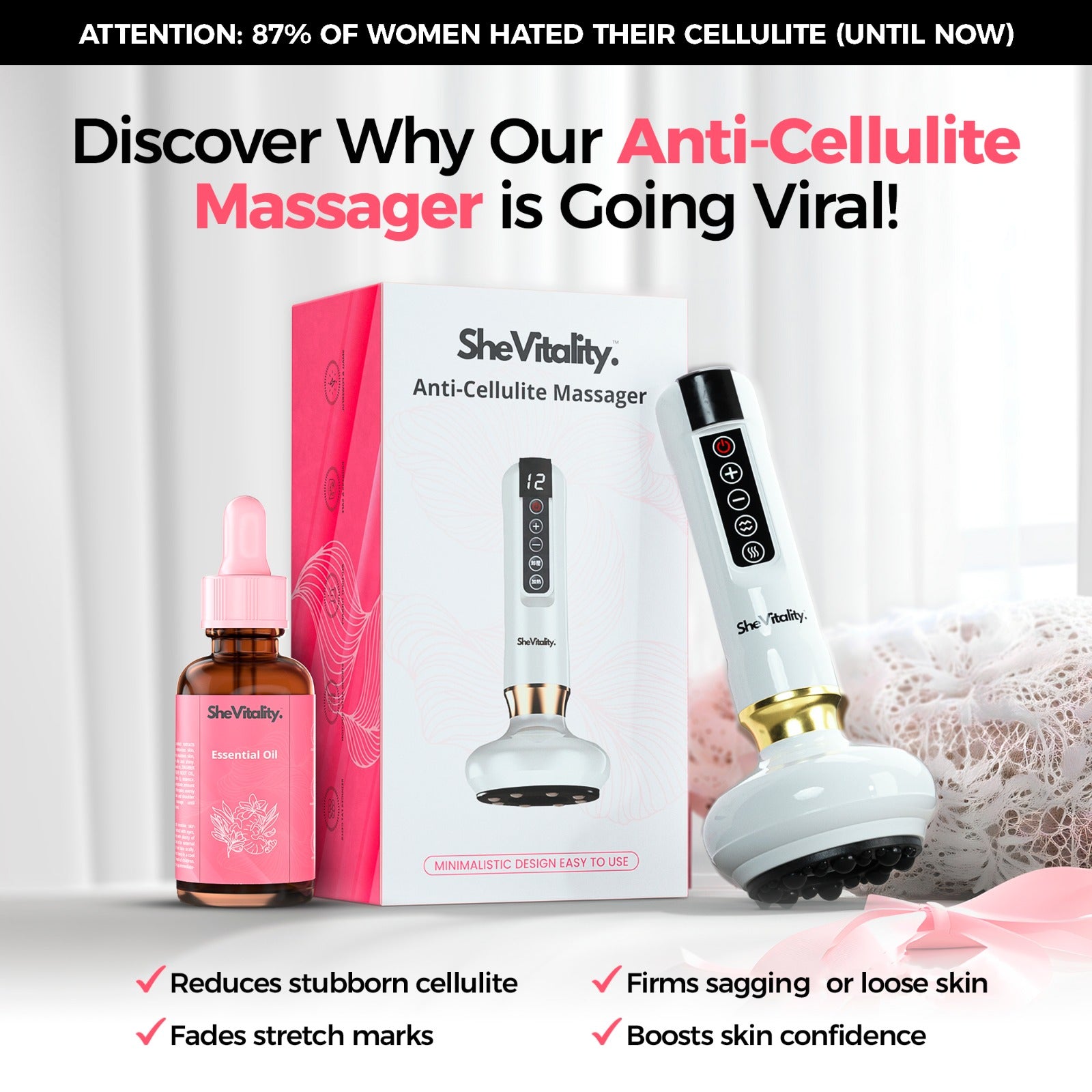 SheVitality™ Anti Cellulite Sculpting Kit