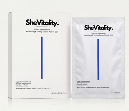 SheVitality ProGlow GHK-Cu Face Mask